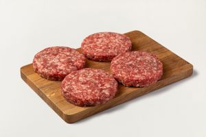 Котлеты для бургеров из говядины 4 шт